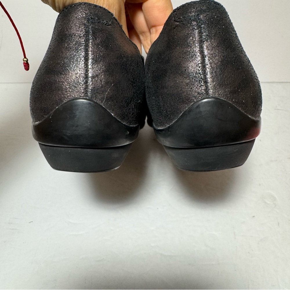 Dansko Opal Leopard Print Leather Low Heel Mary Jane Clogs Shoes Sz 39 US 8.5-9 - Picture 7 of 15